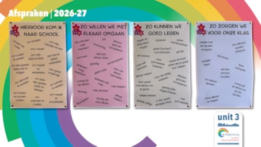 Omgangsafspraken unit 3