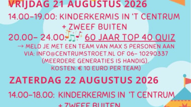 STROET Zomerkermis – 21 en 22 augustus